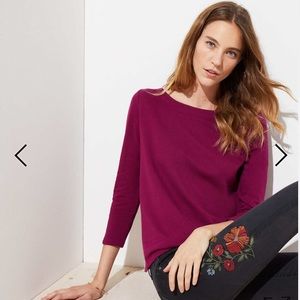Loft Tulip Back Sweatshirt